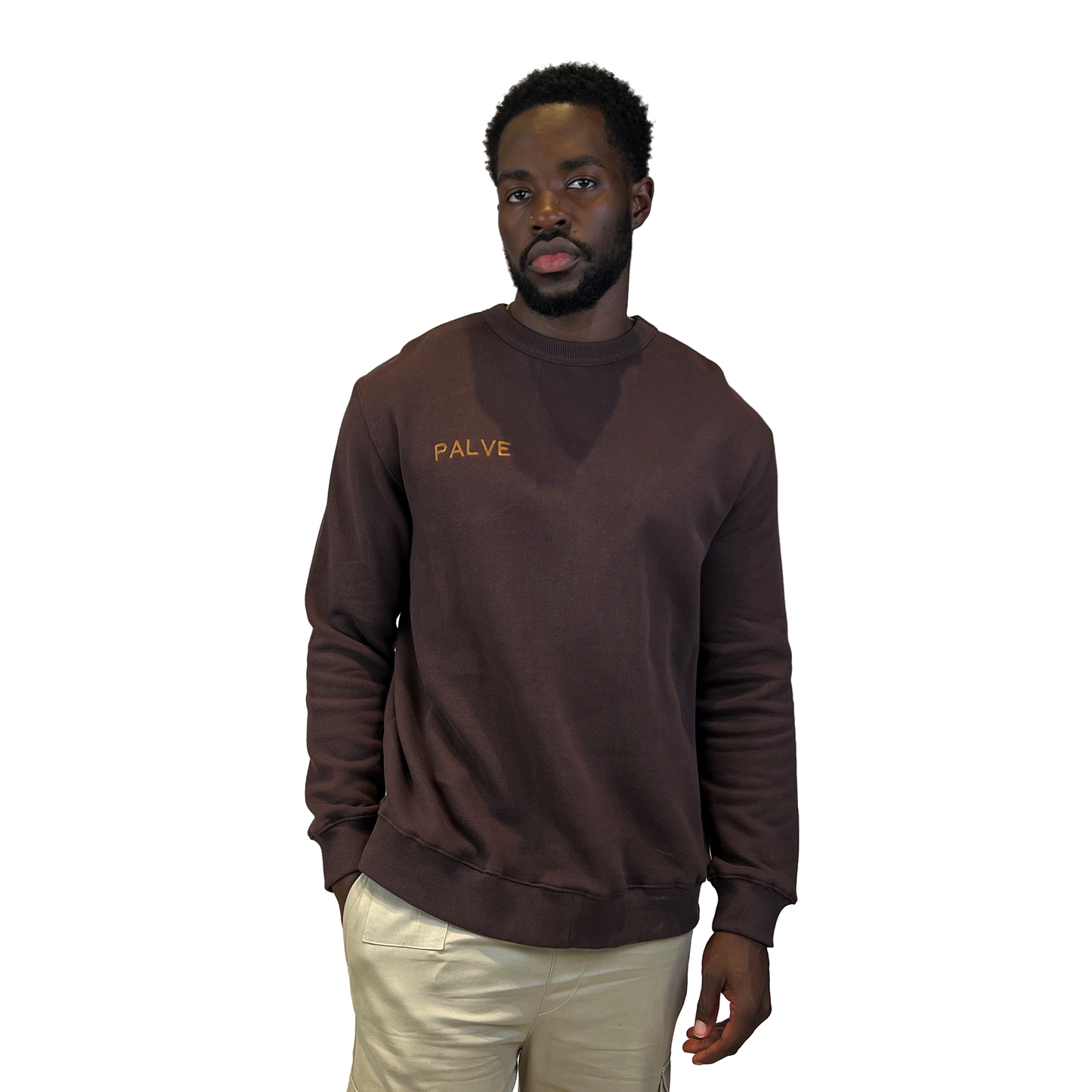 PALVE BROWN SWEATSHIRT