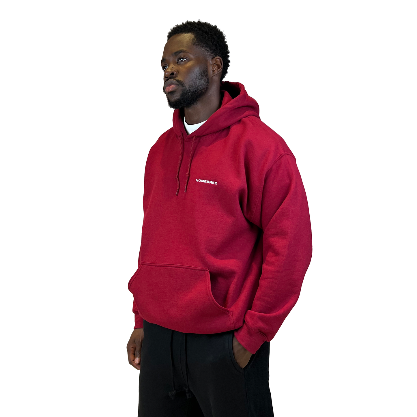 HOMEBRED GARNET HOODIE - BURGANDY