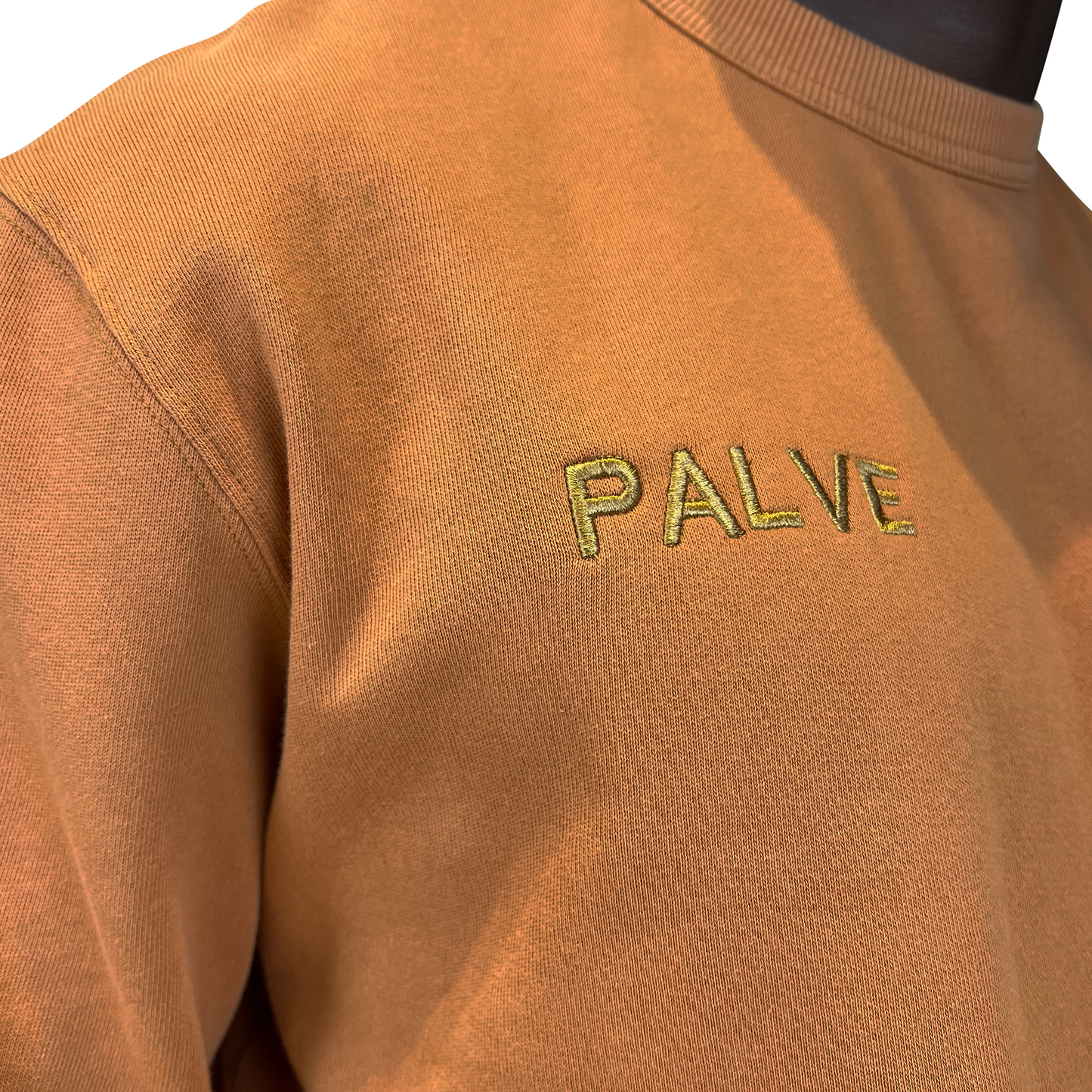 PALVE PRINTED SWEATSHIRT - ORANGE