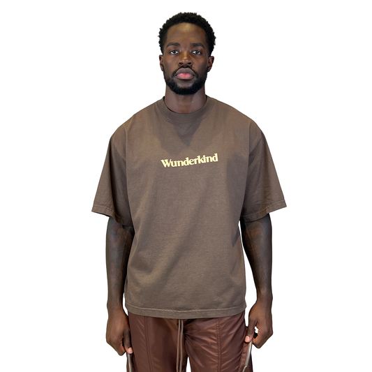 WUNDERKIND INTUITION TEE - BROWN